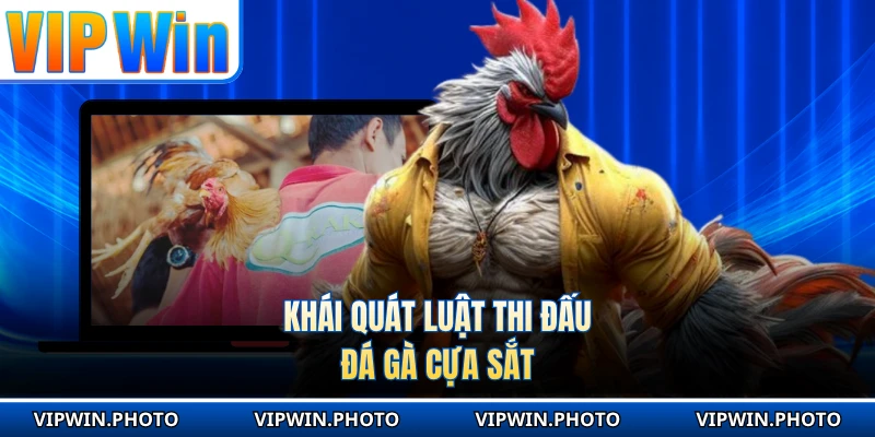 Khái quát luật thi đấu đá gà cựa sắt
